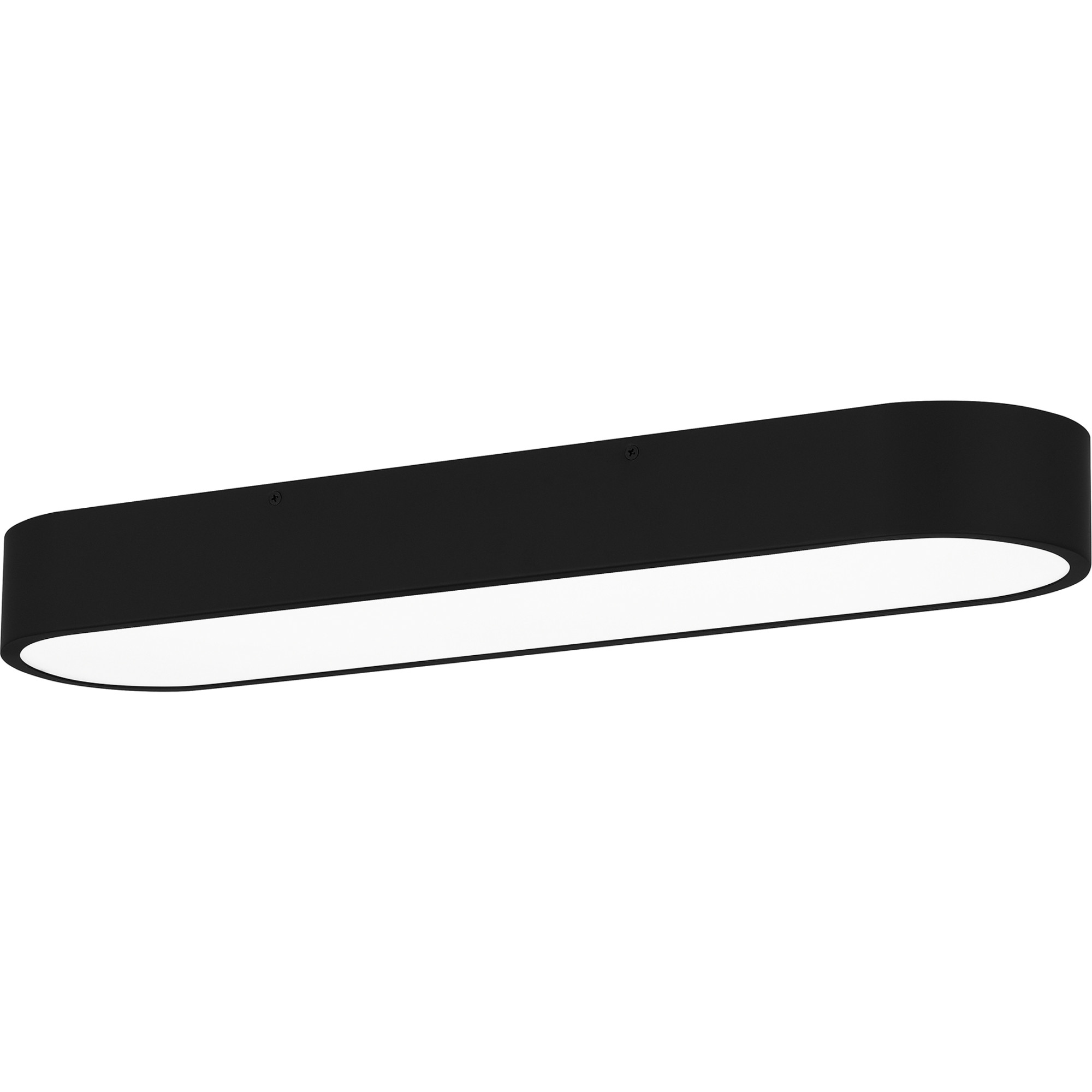 Photos - Chandelier / Lamp Quoizel QFL6155 Wesley 24" Wide LED Flush Mount Ceiling Fixture Matte Black Indoor Lighting Ceiling Fixtures Flush Mount QFL 