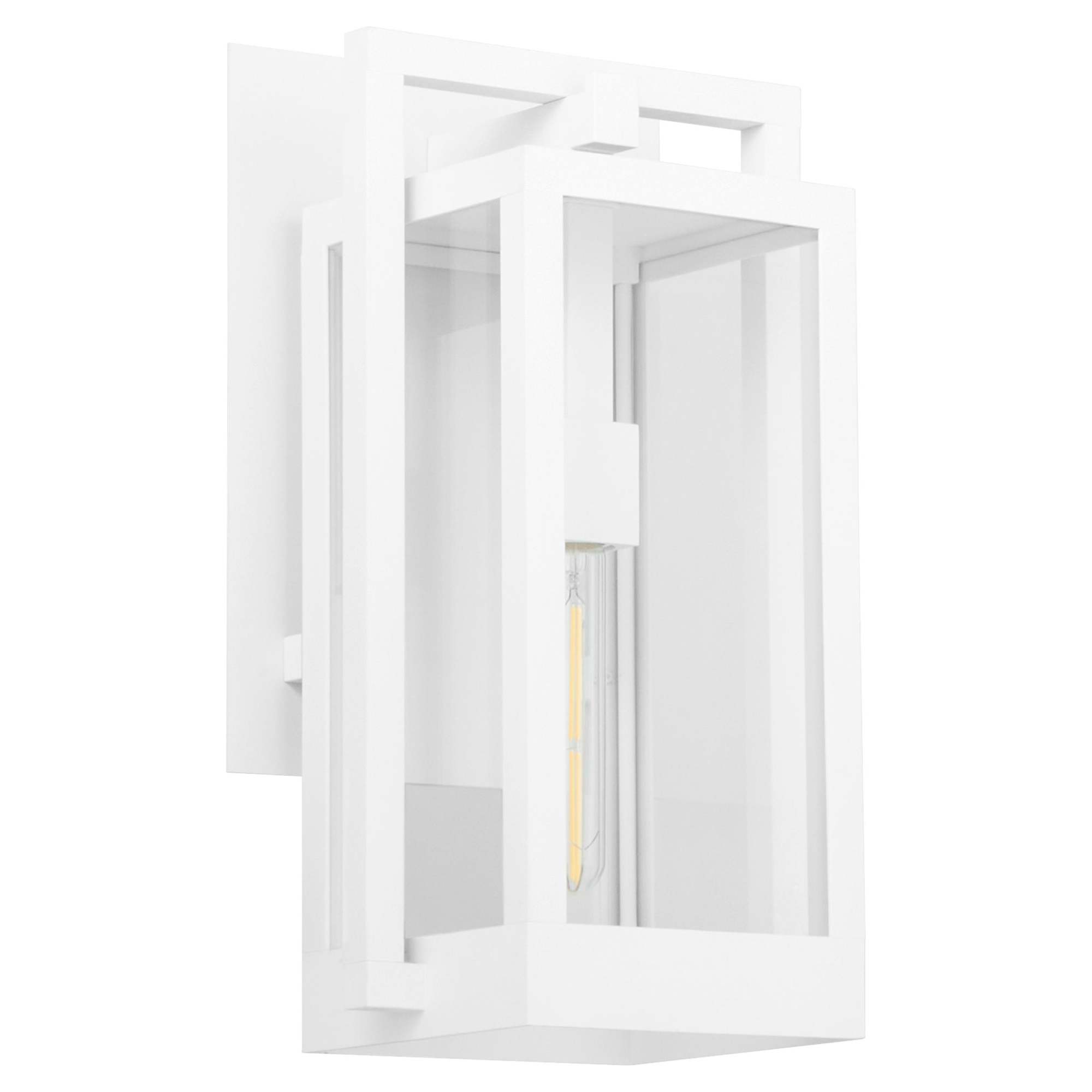 Photos - Floodlight / Street Light Quorum International 736-18 Marco 19" Tall Outdoor Wall Sconce White Outdoor Lighting Wall Sconces 736-18-6