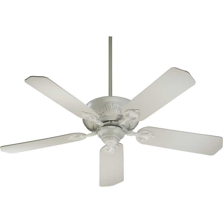 Photos - Fan Energy Quorum International Q78525  Star Rated Renaissance Indoor Ceiling  from the Chateaux Collection Studio White s 