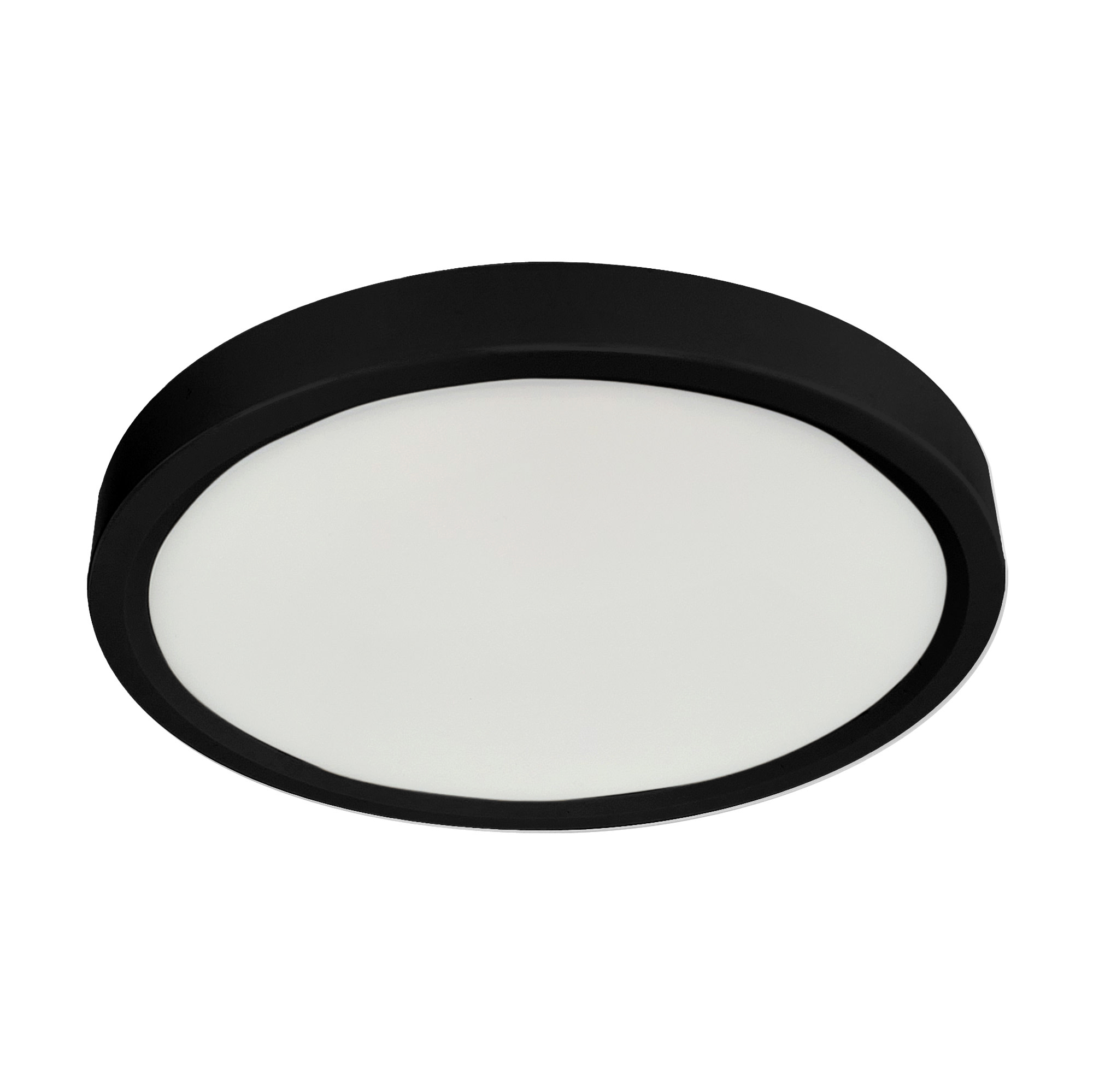Photos - Chandelier / Lamp RP Lighting and Fans 8536-1-HO-90-3K Trellis 7" Wide Flush Mount Ceiling Fixture Black Indoor Lighting Ceiling Fixtures Flus