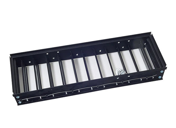 Photos - Air Vent Cover / Duct AiR Reggio Registers 1010 Adjustable  Flow Louver for 8" x 8" Vent Black Vent Covers Vent Cover Accessories Louvers 1010-BL 