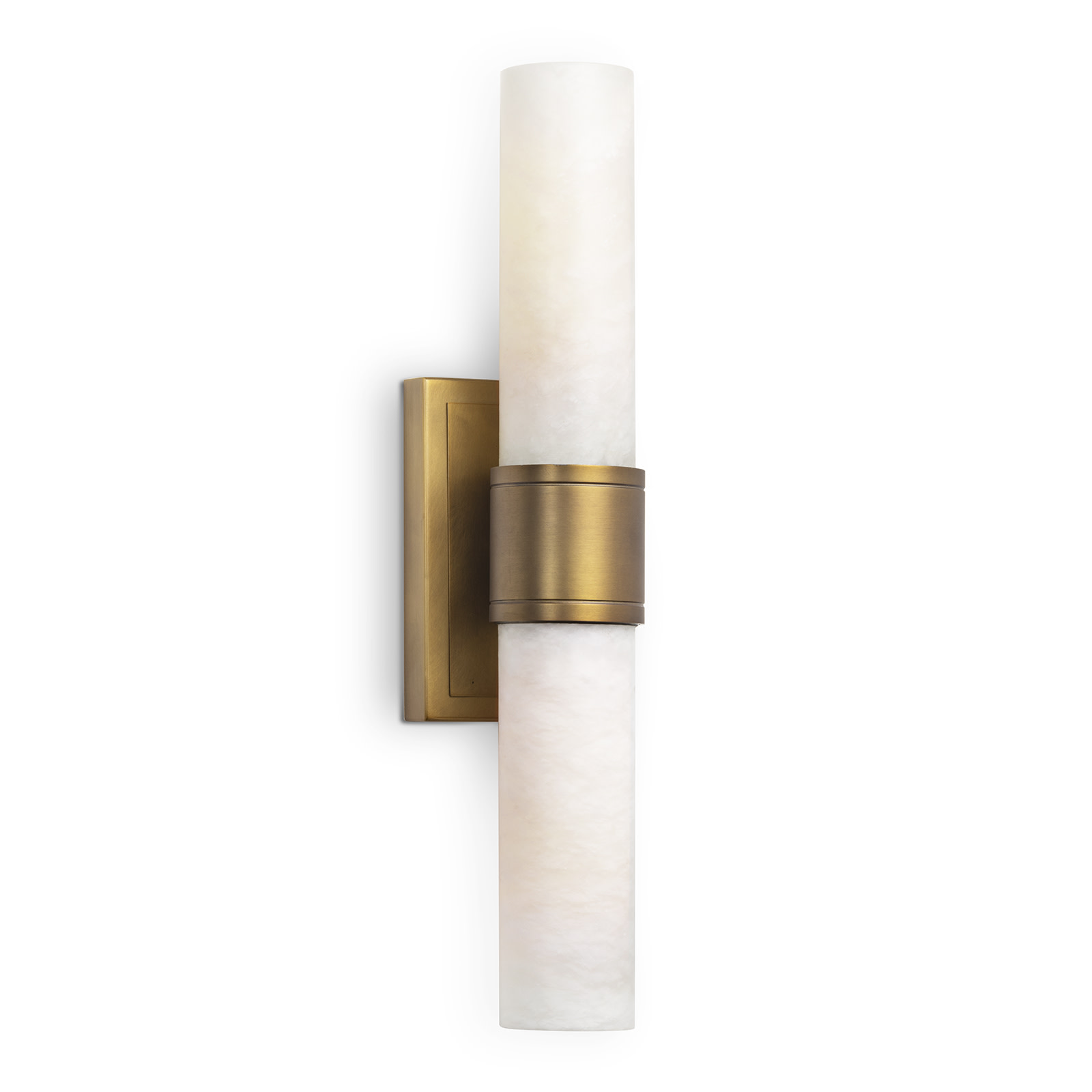 Photos - Chandelier / Lamp Stone Regina Andrew 15-1203NB Emmett 2 Light 20" Tall Wall Sconce Natural  Indoor Lighting Wall Sconces 