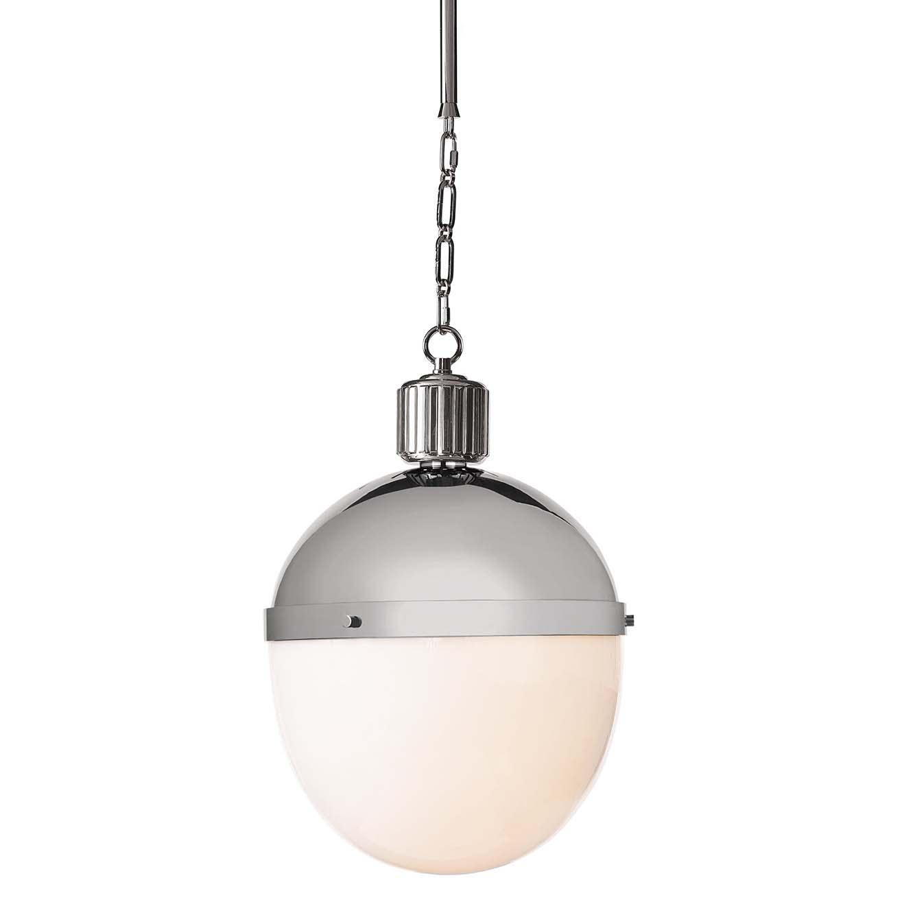 Photos - Chandelier / Lamp Wide Regina Andrew 16-1119 Classics 16"  Pendant Polished Nickel Indoor Lighting Pendants 16-1119PN 