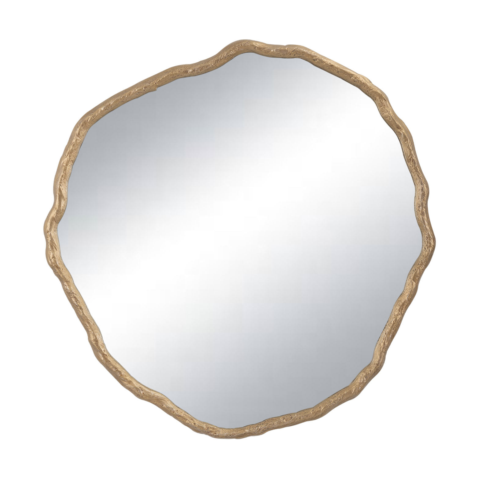 Photos - Wall Mirror Regina Andrew 21-1167 Vine 42"W x 43"H Specialty Flat Resin Framed Accent Mirror Antique Gold Home Decor Mirrors Accent Mirr
