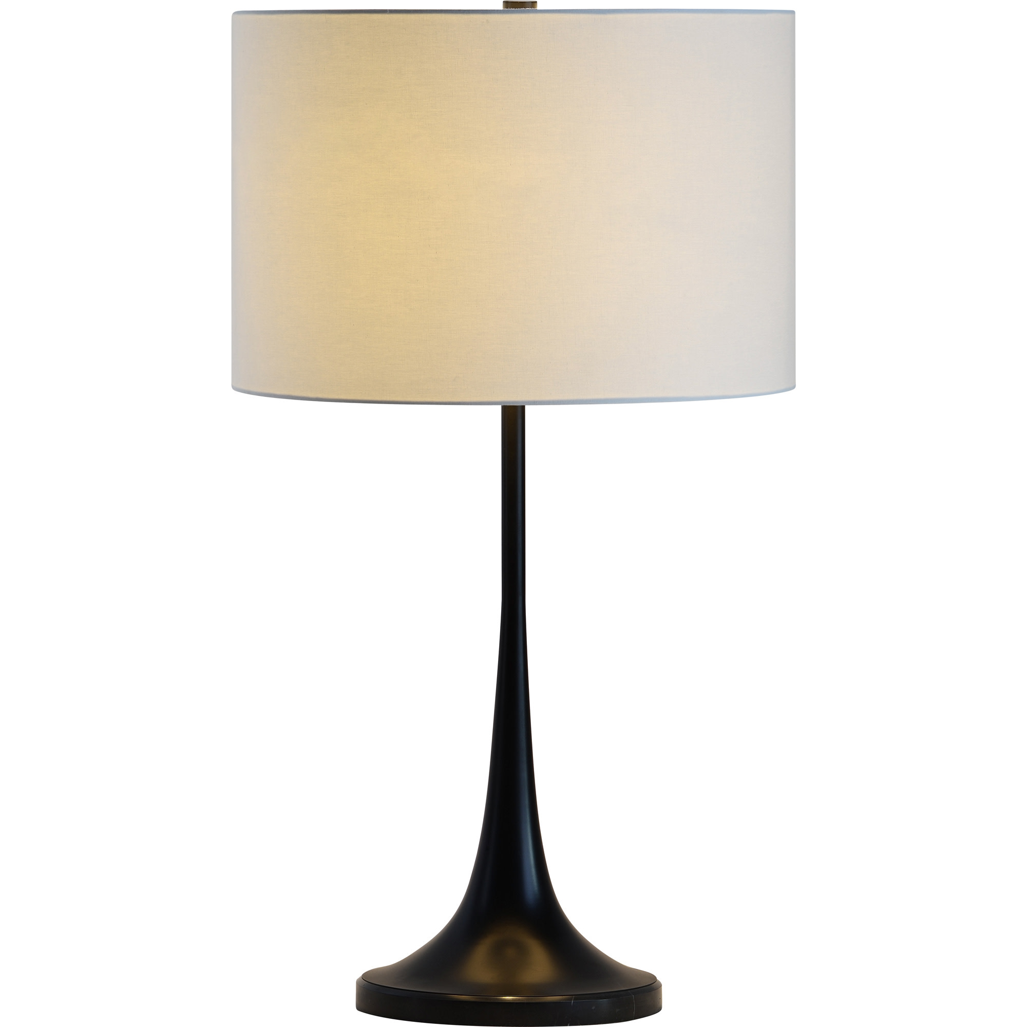 Photos - Desk Lamp Ren Wil LPT1135 Salvora 27" Tall LED Buffet Table Lamp Black Lamps Table Lamps