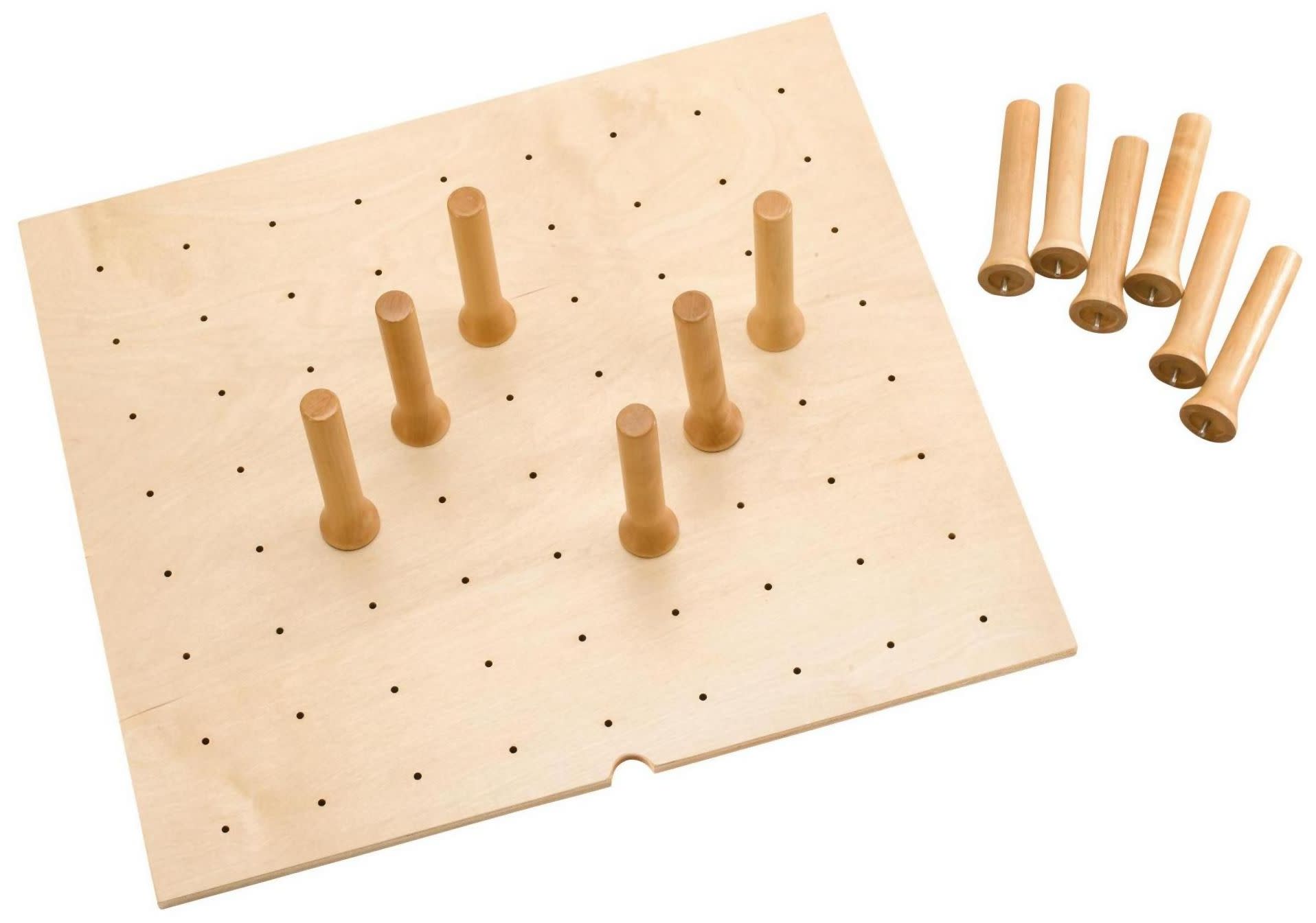 Photos - Furniture Hardware Rev-A-Shelf 4DPS-2421 Wood Classics 24-1/4"W Trim to Fit Drop In Drawer Peg Board Insert Organizer with Wooden Pegs Maple St