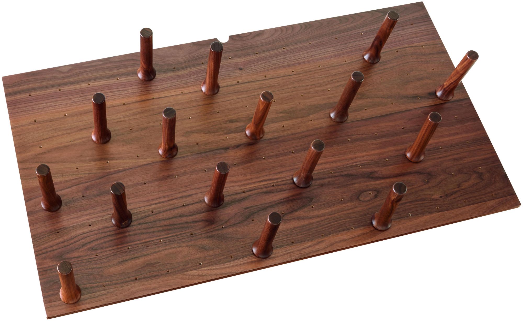 Photos - Furniture Hardware FIT Rev-A-Shelf 4DPS-WN-3921 Wood Classics 39-1/4"W x 21-1/4"D Walnut Trim to  Drawer Drop In Peg Board Insert with (16) Wood 