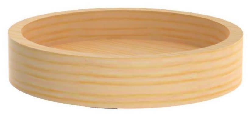 Rev-A-Shelf 4WLS001-10-B52 Wood Classics 10" Single 1 Shelf Full Circle Lazy Susan with Swivel Bearing for Corner Wall Cabinets Maple Storage and