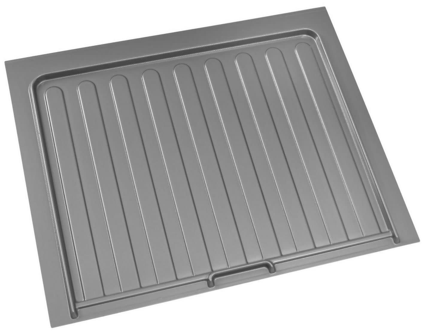 Photos - Furniture Hardware LINE Rev-A-Shelf SBDT-2730-1 Value  28-1/2"W x 23.25"D Rigid Polymer Trim to Fit Sink Base Cabinet Drip Tray Silver Storage a 