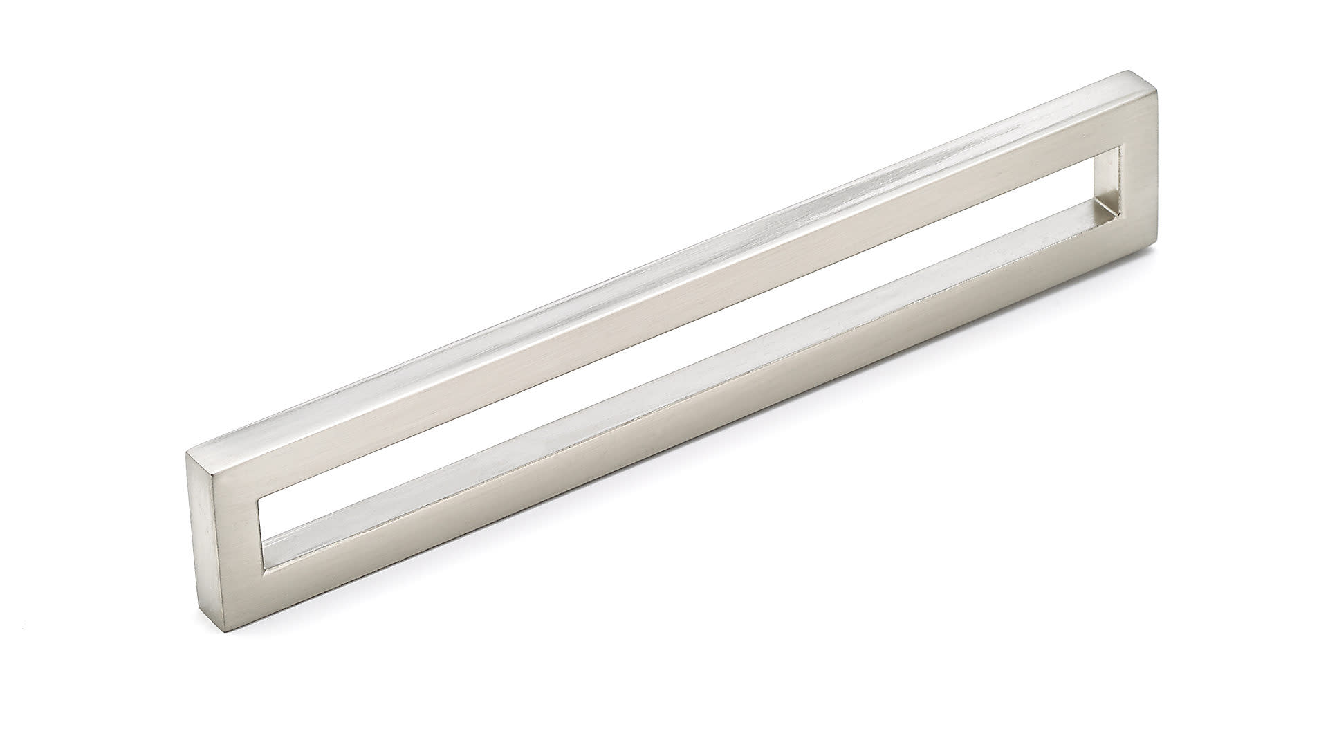 Photos - Furniture Hardware Richelieu BP312456160 6-5/16 Inch Center to Center Rectangular Cabinet Pull Brushed Nickel Cabinet Hardware Pulls Rectangula 