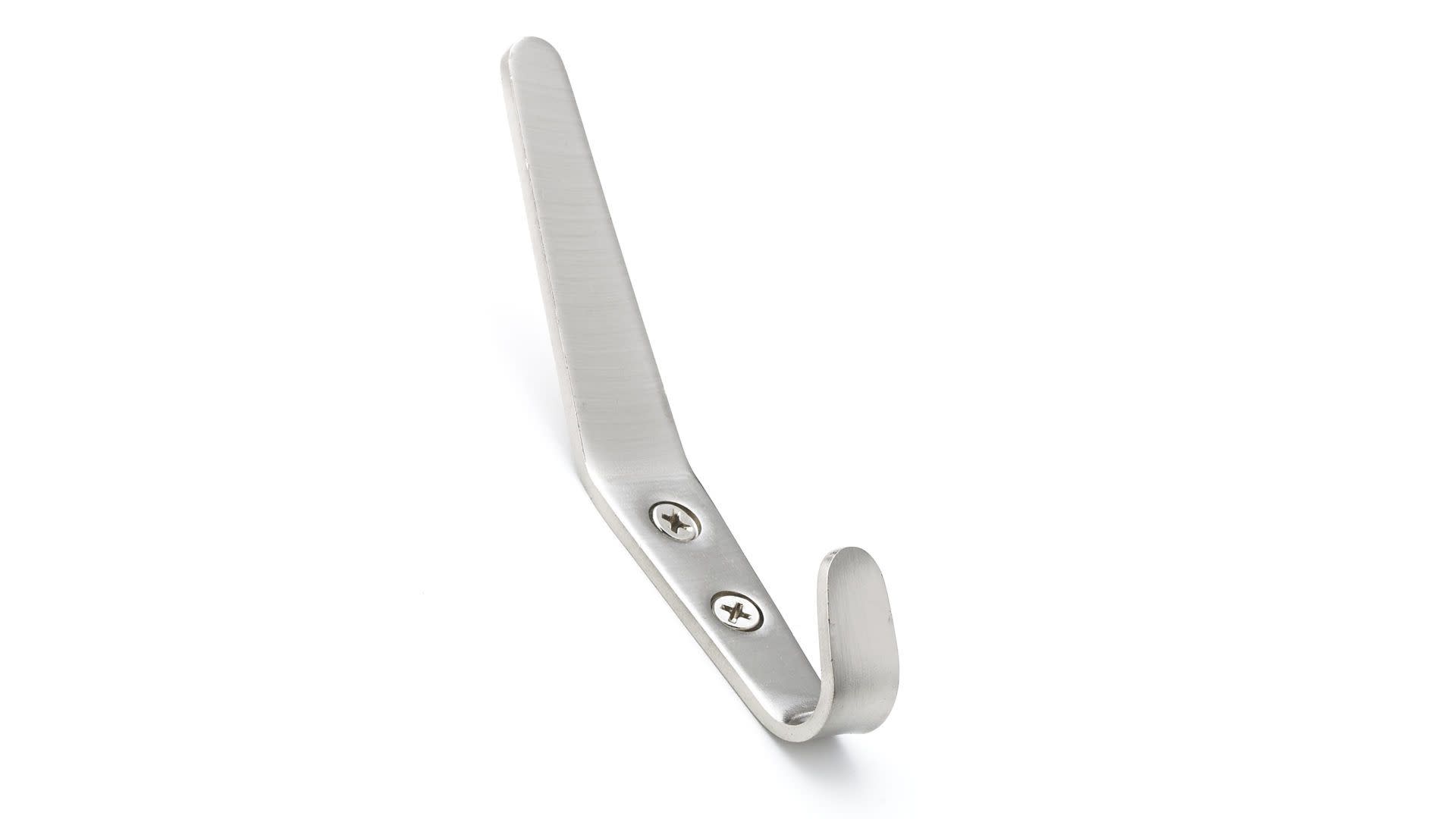 Photos - Towel Holder Richelieu NH1513021 Double Robe Hook Brushed Nickel Bathroom Hardware and Accessories Bathroom Hardware Robe Hooks NH1513021 