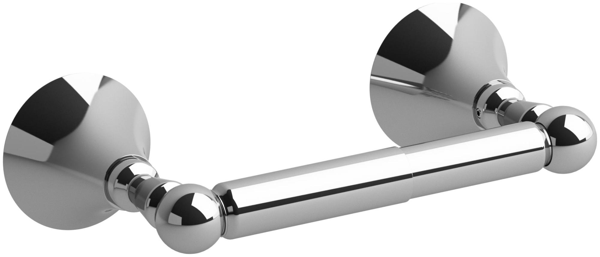 Photos - Toilet Paper Holder Riobel HU3 Hudson Wall Mounted Spring Bar  Chrome Bathroom Hardware and Accessories Bathroom Hardware Toi 