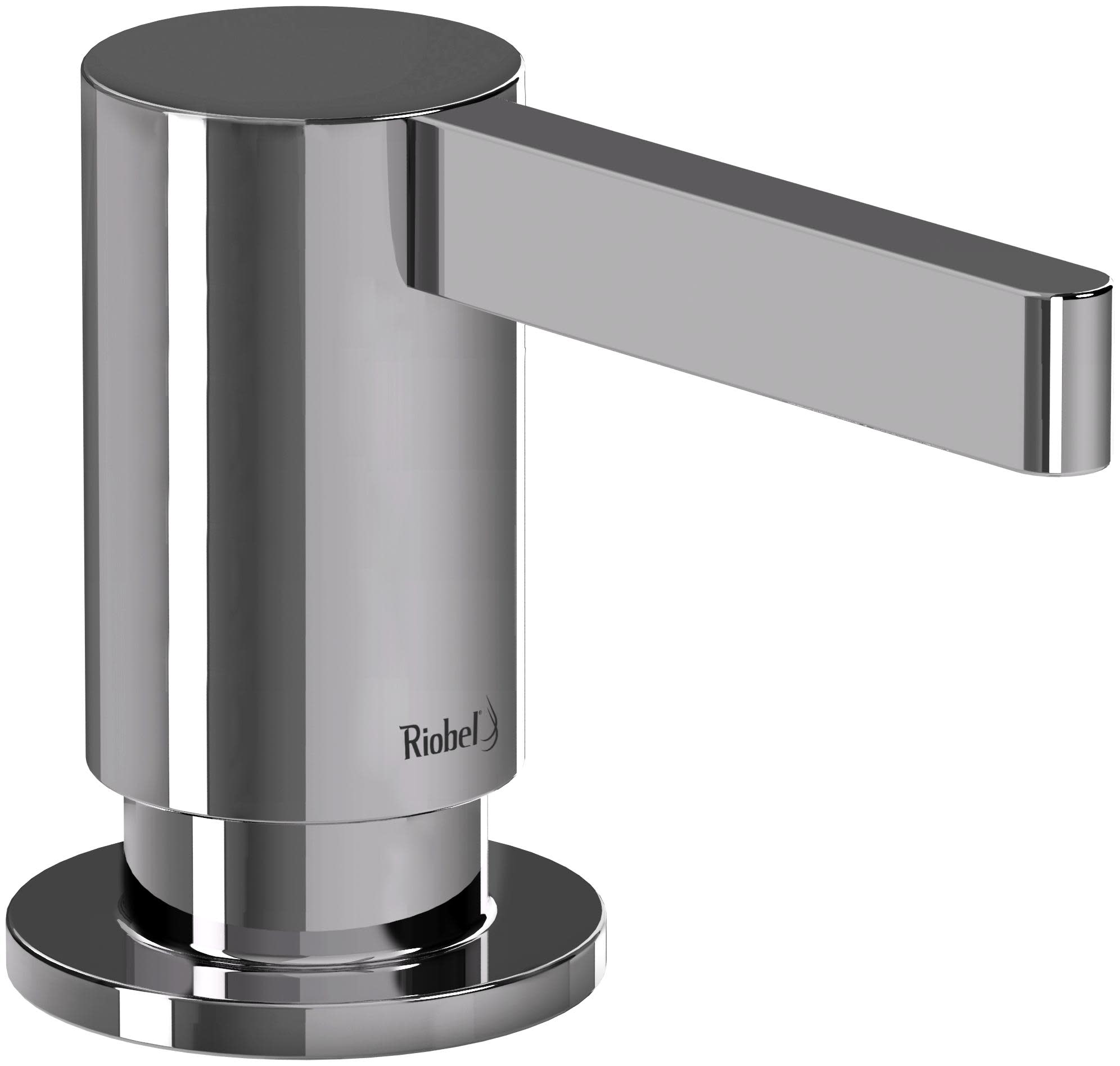 Photos - Tap Hidden Part Riobel SD7 Deck Mounted Soap Dispenser with 13.5 oz Capacity Chrome Faucet Accessories and Parts Kitchen Sink Accessories So 