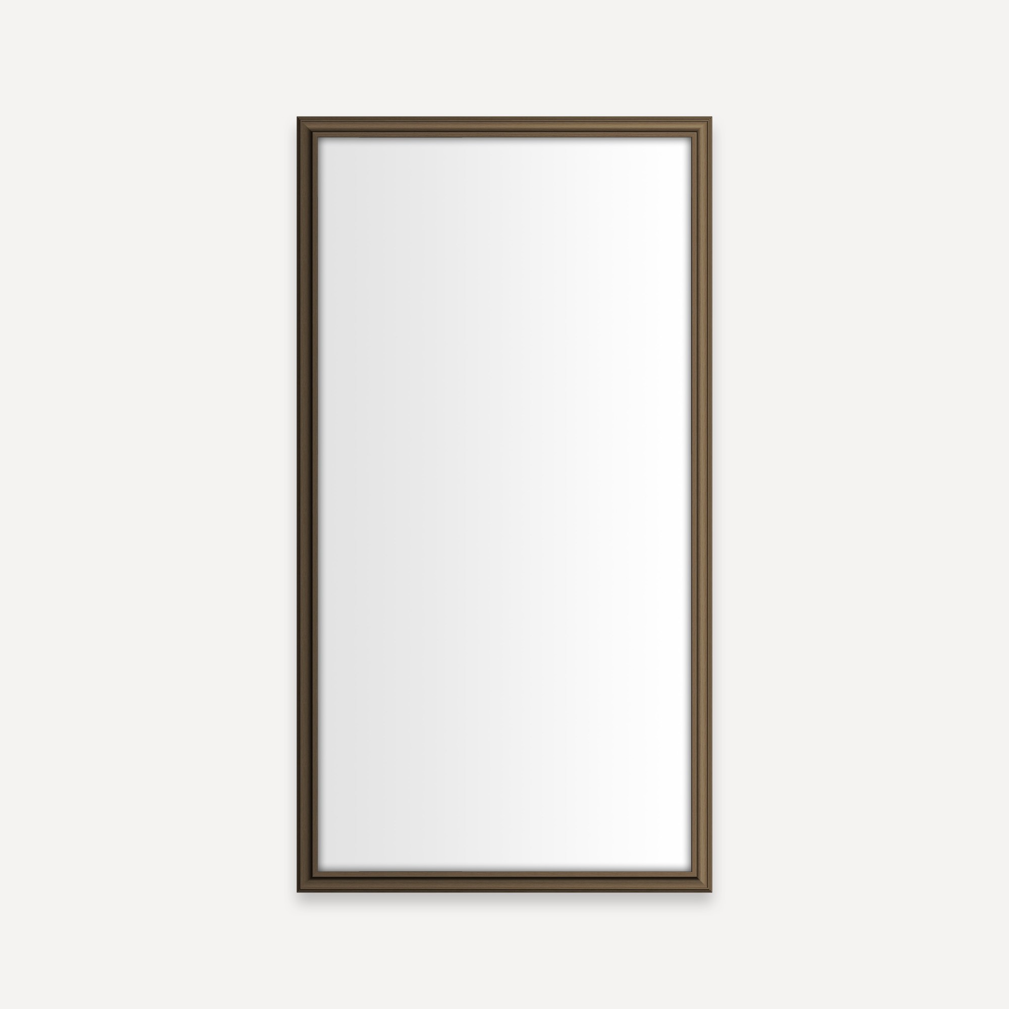 Robern DM1630RM Main Line 15-1/8" W x 29-7/8" H Traditional Rectangular Framed Bathroom Wall Mirror Brushed Bronze Home Decor Mirrors Bathroom Mirror