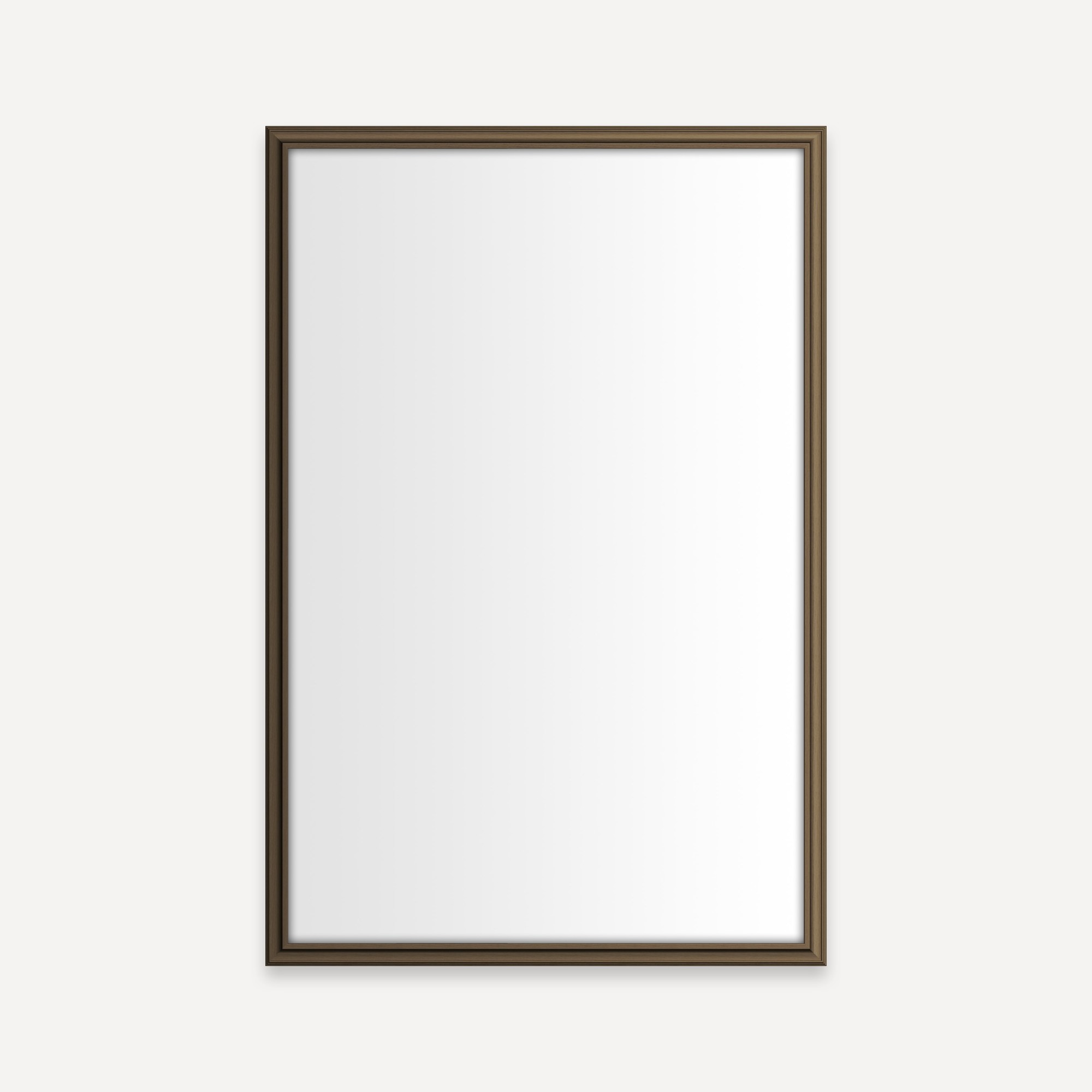 Robern DM2030RM Main Line 19-1/8" W x 29-7/8" H Traditional Rectangular Framed Bathroom Wall Mirror Brushed Bronze Home Decor Mirrors Bathroom Mirror