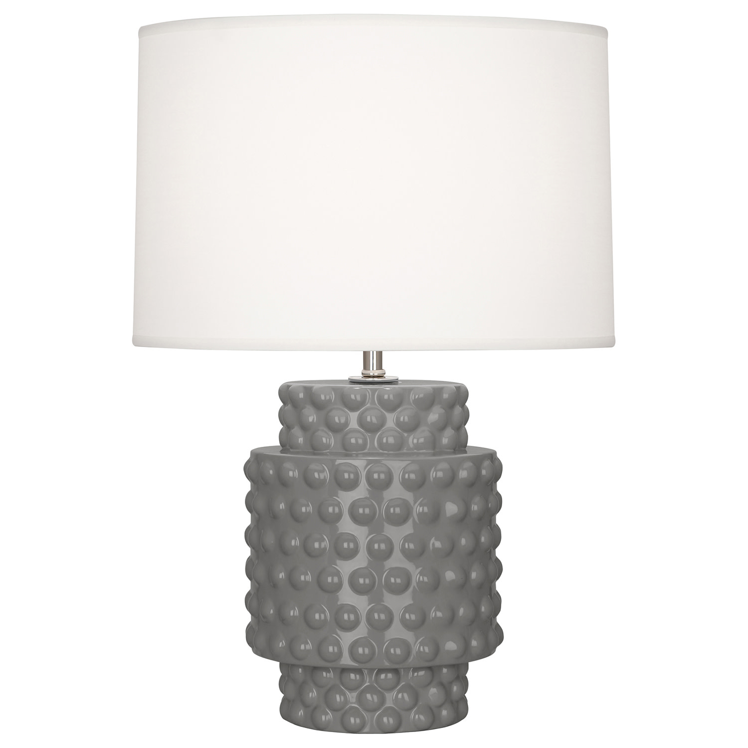 Photos - Desk Lamp Abbey Robert  Dolly AL Dolly 21" Tall Buffet Table Lamp Smoky Taupe Lamps Table Lamps ST801 