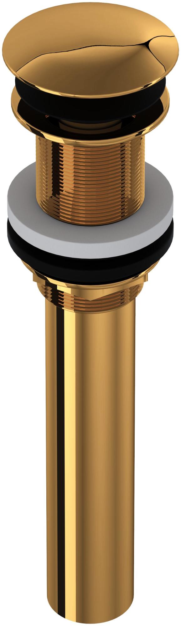 Photos - Pipe Trap ROHL 5445 1-1/4" Pop-Up Drain Assembly - Less Overflow English Gold Sink Accessories and Parts Bathroom Sink Parts Drain Ass 
