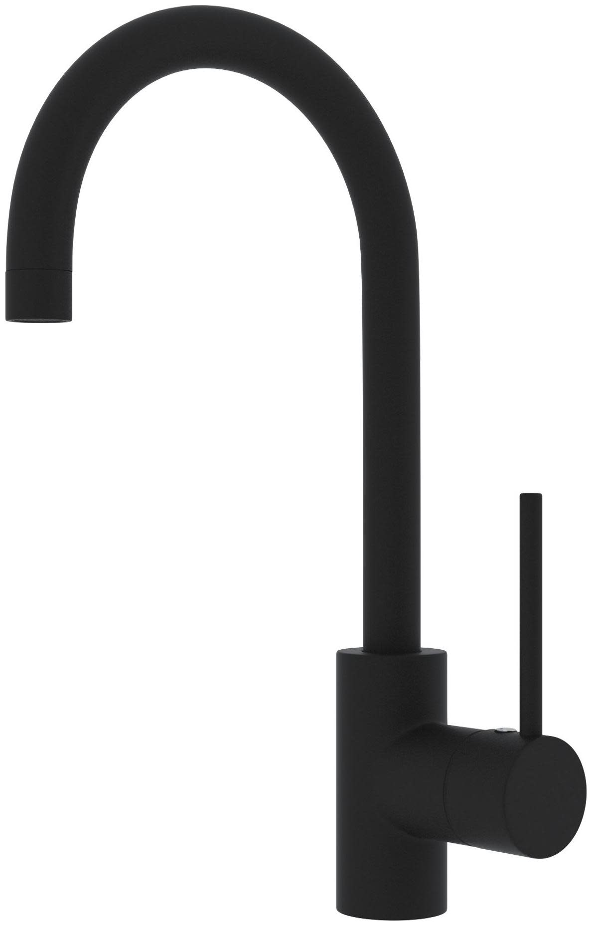 Rohl LS53L-2 Pirellone 1.8 GPM Single Hole Bar Faucet Matte Black Faucet Bar Single Handle