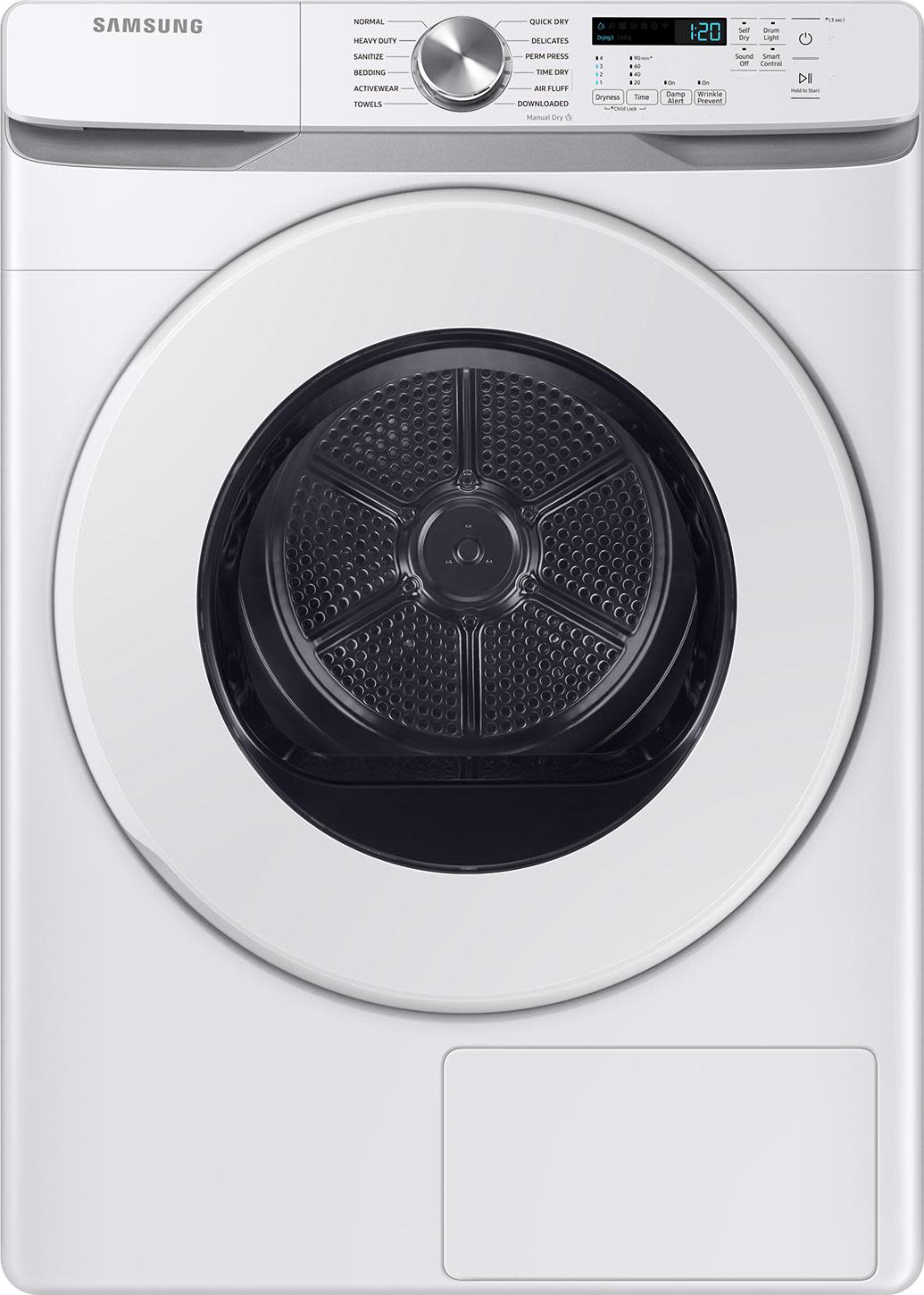 Photos - Tumble Dryer Samsung DV45DG6000 27 Inch Wide 7.5 Cu. Ft. Energy Star Certified Electric Hybrid Heat Pump Dryer with Sensor Dry White Laun 