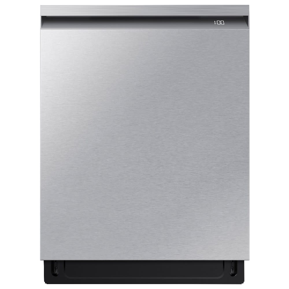 Photos - Integrated Dishwasher Samsung DW80B7070 24 Inch Wide 15 Place Setting Energy Star Certified Built-In Top Control Dishwasher with LED Time Remainin 