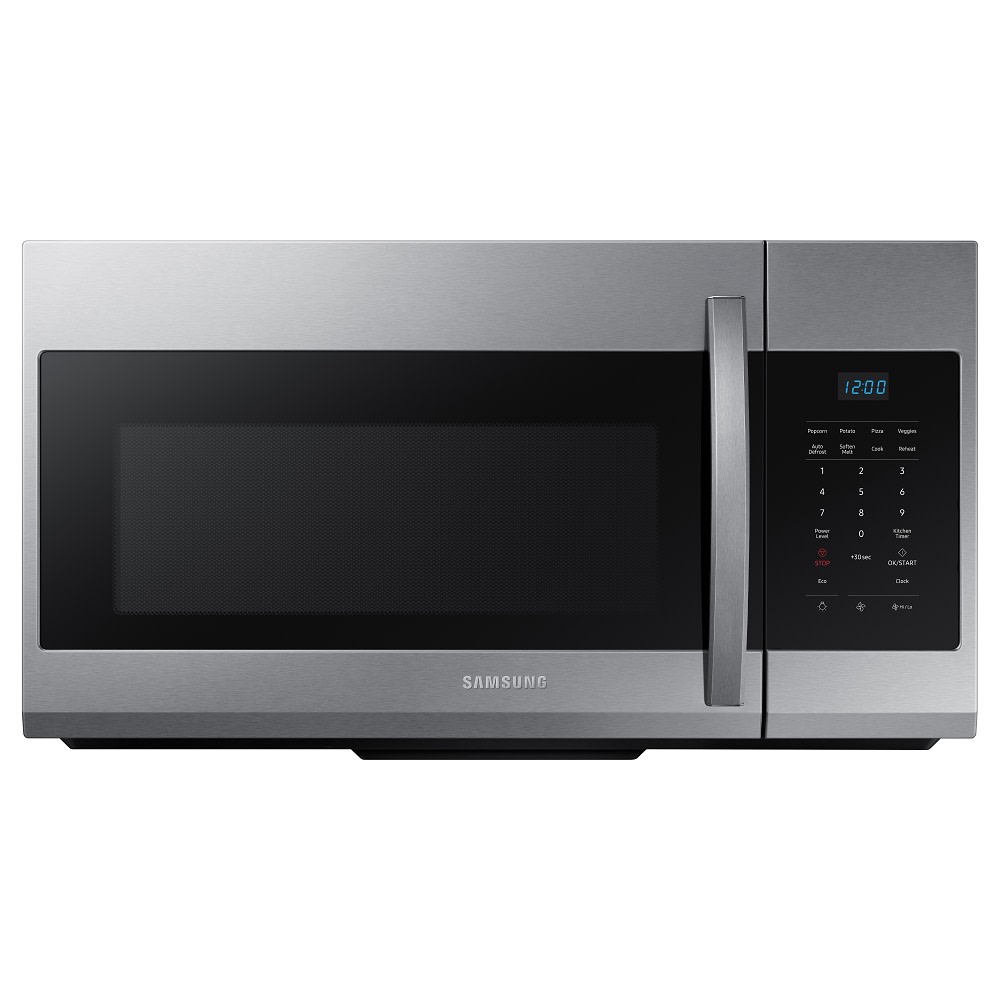 Photos - Microwave Samsung ME17R7021E 30 Inch Wide 1.7 Cu. Ft. 1000 Watt Over the Range Fingerprint Resistant Stainless Steel Cooking