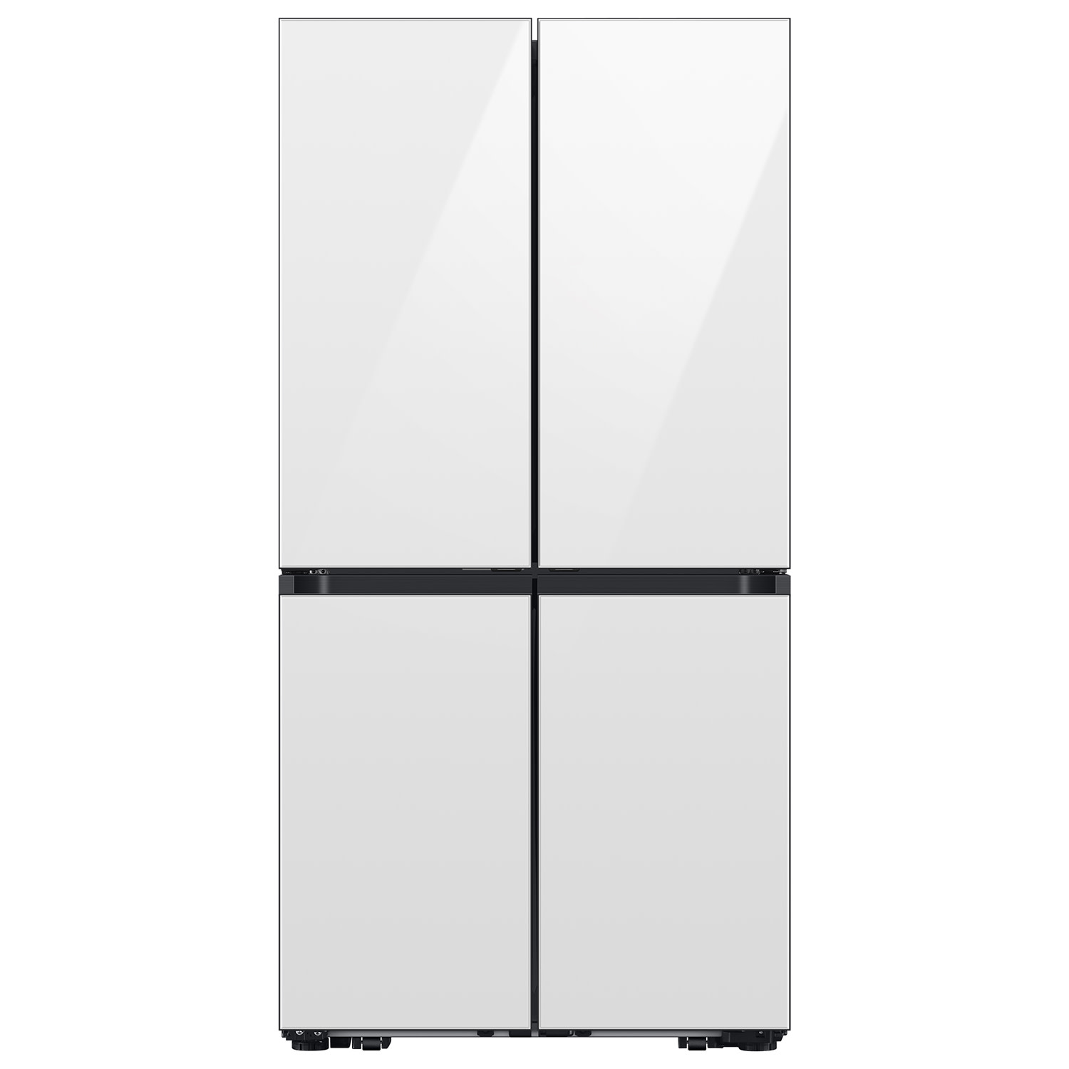 Photos - Fridge Samsung RM80F23VM 36 Inch Wide 23.5 Cu. Ft. Energy Star Certified Four Door French Door Refrigerator with AI Hybrid Cooling 