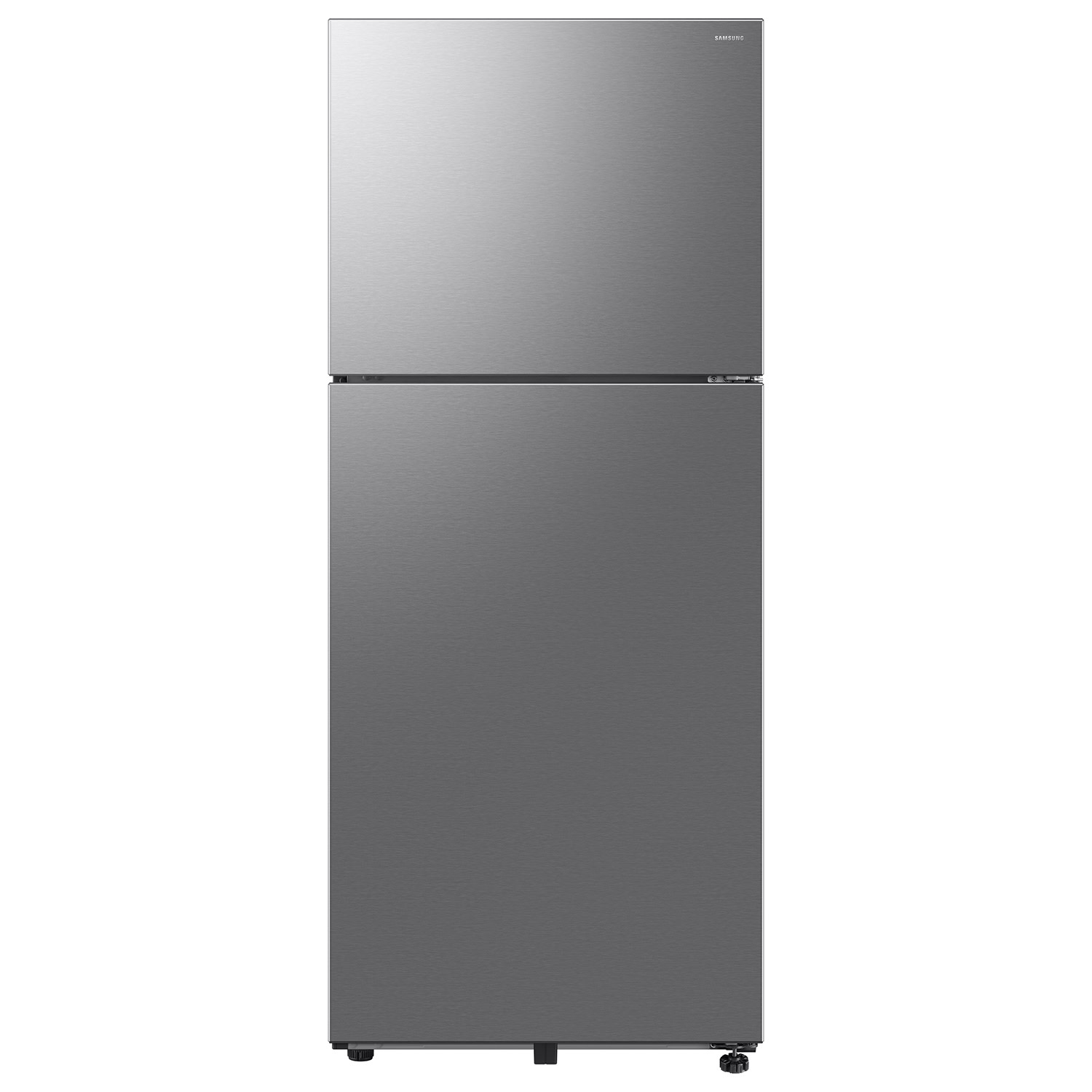 Photos - Fridge Samsung RT70F18LRSR 28 Inch Wide 17.5 Cu. Ft. Energy Star Certified Fingerprint Resistant Top Freezer Refrigerator with Smar 