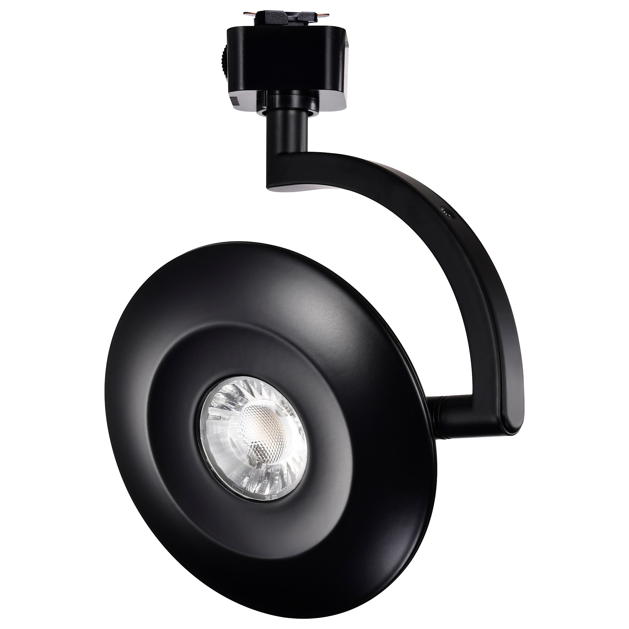 Photos - Chandelier / Lamp ORB Satco Lighting JH5070  J-Track 8" Tall 3000K - 5000K LED Track Head Black Track Lighting Heads JH5071 