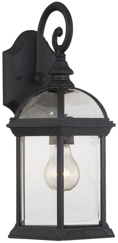 Photos - Floodlight / Street Light SAVOY House 5-0633 1 Light Outdoor Wall Sconce from the Kensington Collection Black Outdoor Lighting Wall Sconces Outdoor Wa 