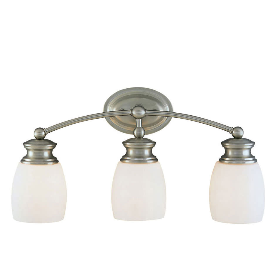 Photos - Chandelier / Lamp SAVOY House 8-9127-3 Elise 3 Light Bathroom Vanity Light Satin Nickel Indoor Lighting Bathroom Fixtures Vanity Light 8-9127 