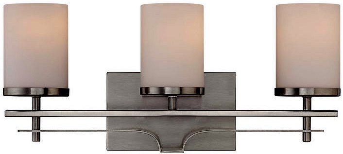 Photos - Chandelier / Lamp SAVOY House 8-338-3 Colton 20.5" Wide 3 Light Bathroom Vanity Light Satin Nickel Indoor Lighting Bathroom Fixtures Vanity Li
