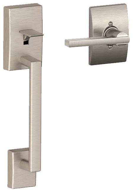 Photos - Door Handle Century Schlage FE285-CEN-LAT-CEN  Lower Handle Set for Schlage Deadbolts with Latitude Interior Lever and  Decorative 