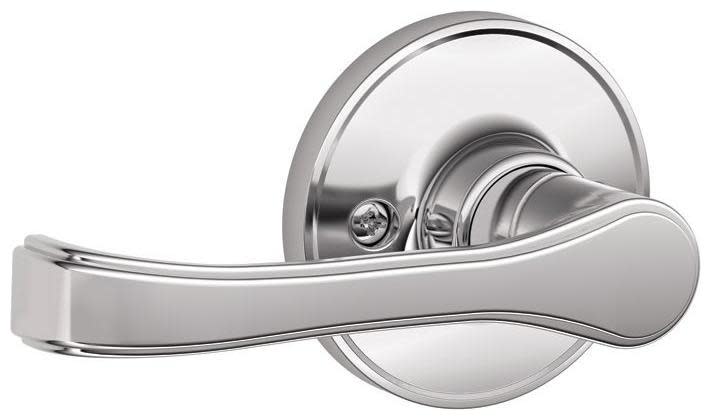 Photos - Door Handle Torino Schlage J170-TOR  Non-Turning One-Sided Dummy Lever from the J-Series from the J-Series Bright Chrome Door Hardware Do 