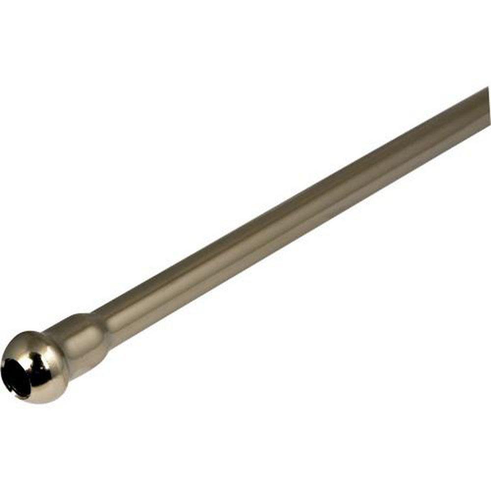 Photos - Tap Hidden Part Signature Hardware 149179 3/8 x 20 Rigid Lavatory Tube Polished Nickel Faucet Accessories and Parts Bathroom Sink Faucet Par 