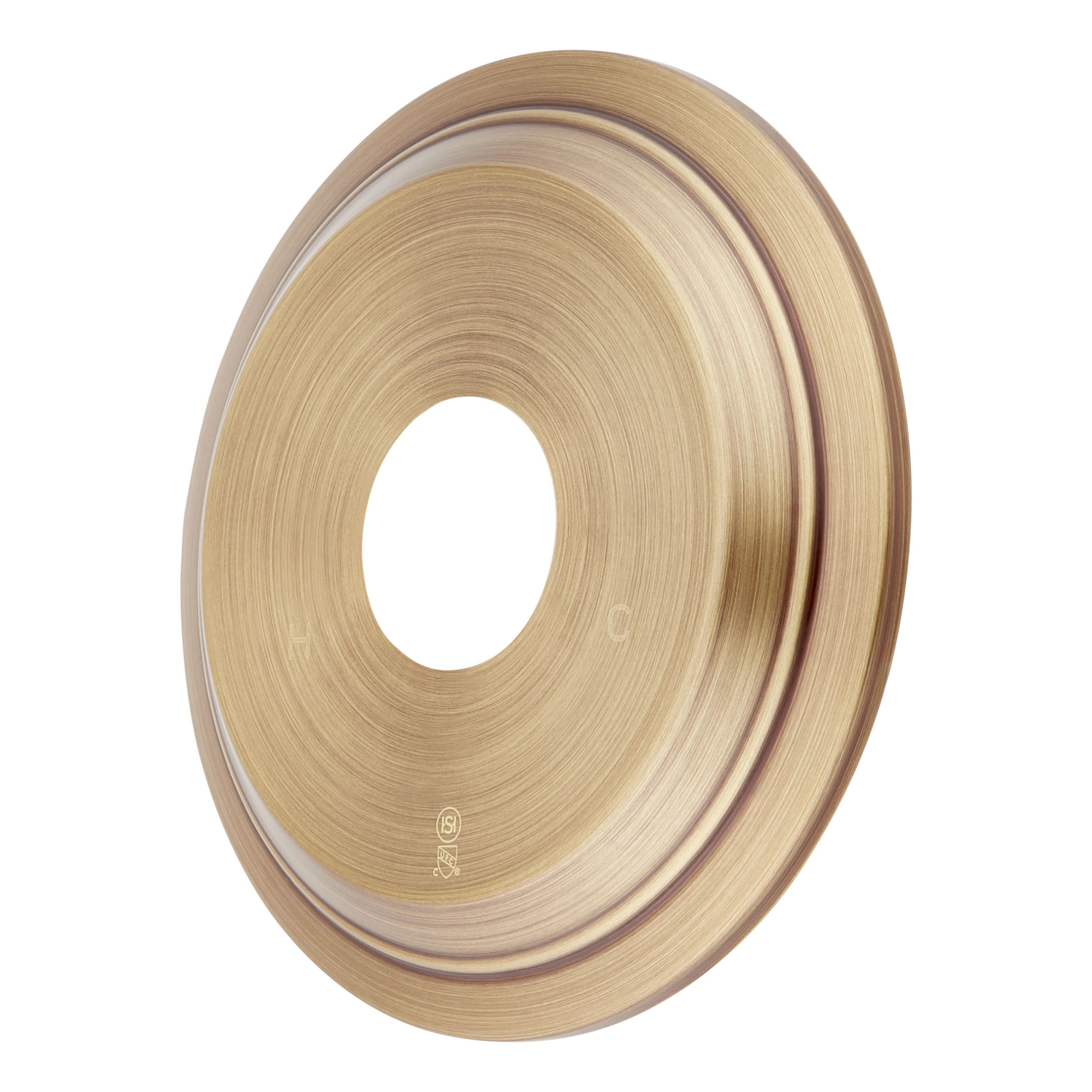 Photos - Shower System Signature Hardware SHMA441013 Marceau Thermostatic Valve Trim Only - Less Handle and Rough-In Valve Aged Brass Showers Valve 
