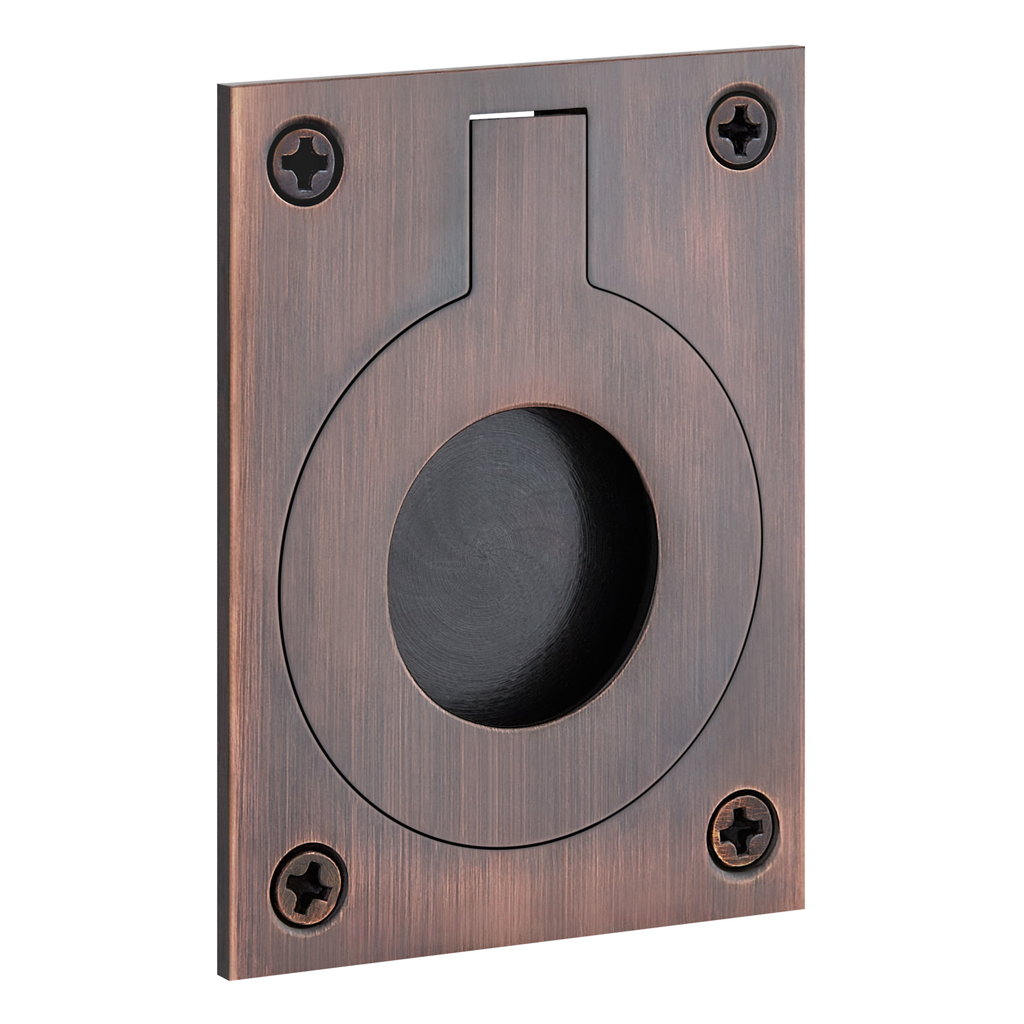 Photos - Other for Repair Signature Hardware 955219.1.125 Eldora 2-1/8" Wide Brass Recessed Pocket Door Ring Pull Oil Rubbed Bronze Hardware Accessori 