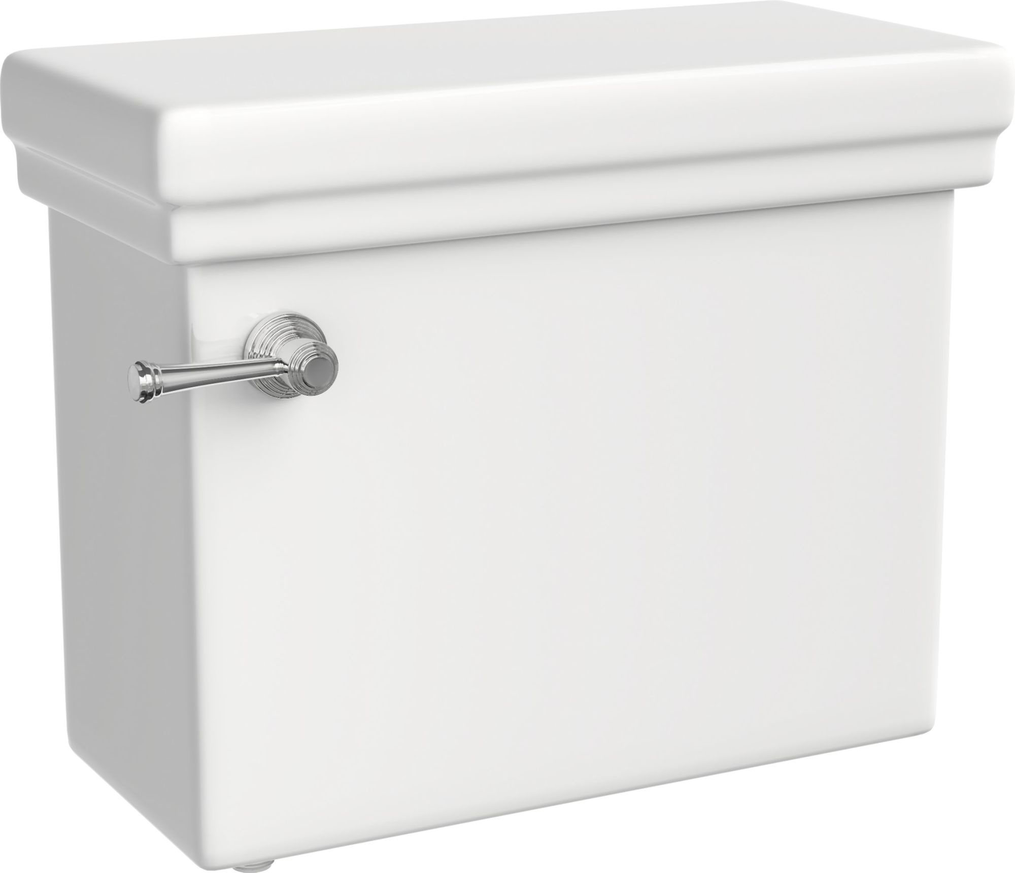 Photos - Toilet Bowl Signature Hardware SHKW200 CCY 1.28 GPF 12 TANK KEYWEST White Toilets and Bidets Toilet Tanks Standard Toilet Tanks SHKW200W 