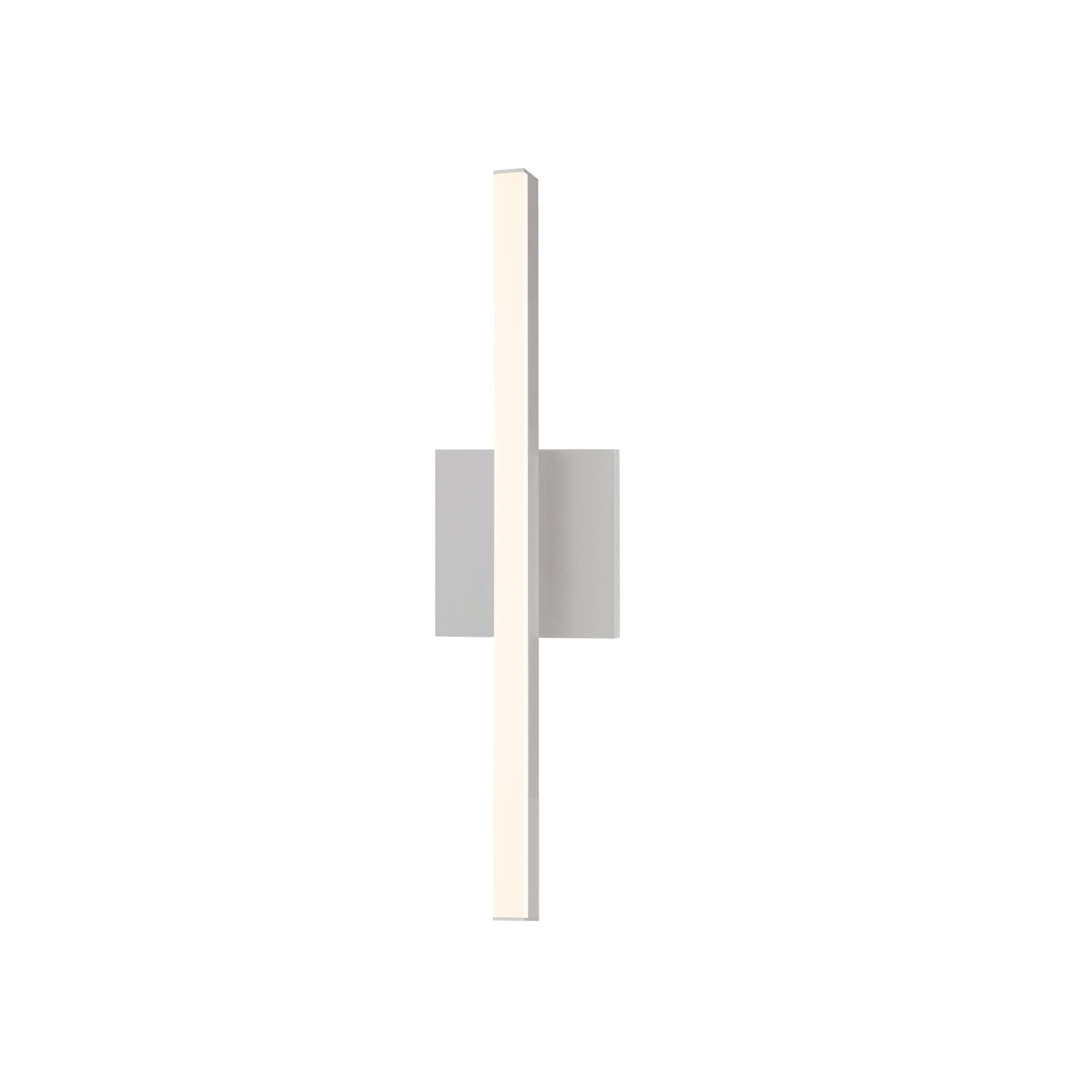Photos - Chandelier / Lamp Sonneman 2769 Stix 18" LED Bath Bar Bright Satin Aluminum Indoor Lighting Bathroom Fixtures Bath Bar 2769.16