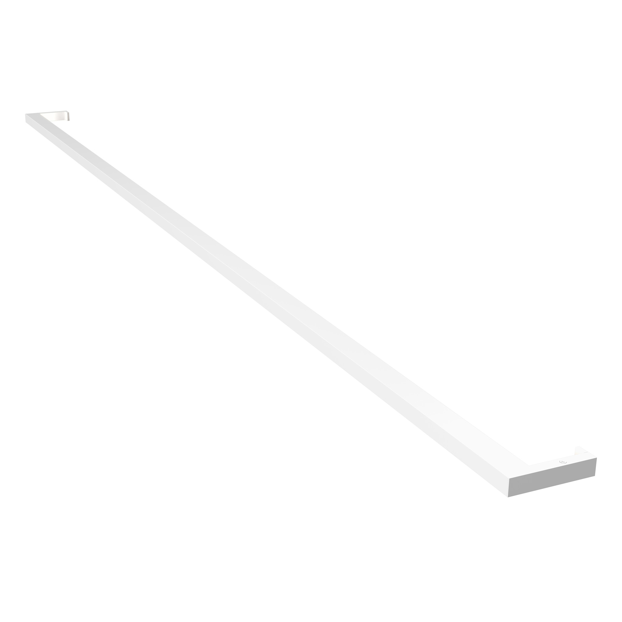 Photos - Chandelier / Lamp Wide Sonneman 2814-6 Thin-Line Indirect Light 72"  Integrated LED Bath Bar 3000K - ADA Compliant Satin White Indoor Lighting 