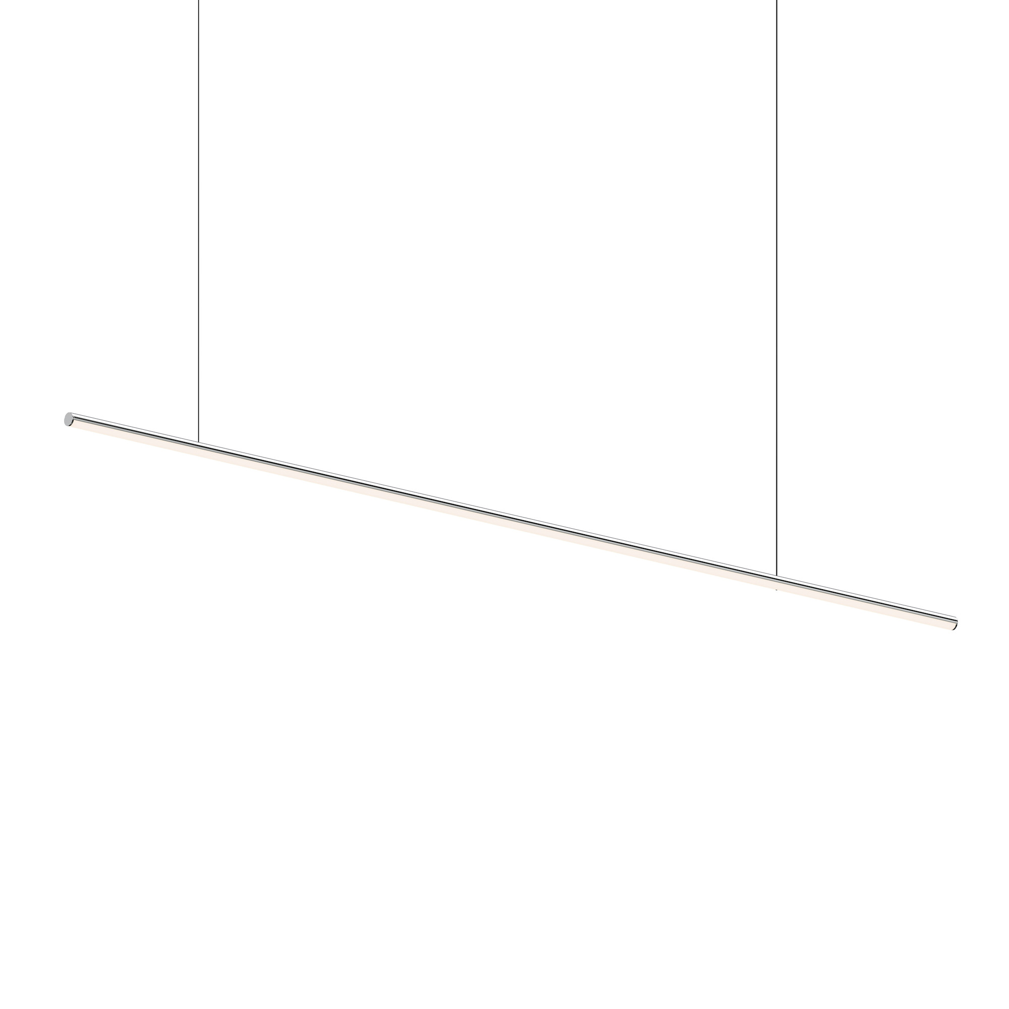 Photos - Chandelier / Lamp Fino Sonneman 3778-35  70" Wide LED Suspension Linear Pendant Polished Chrome Indoor Lighting Pendants 3778.01-35 