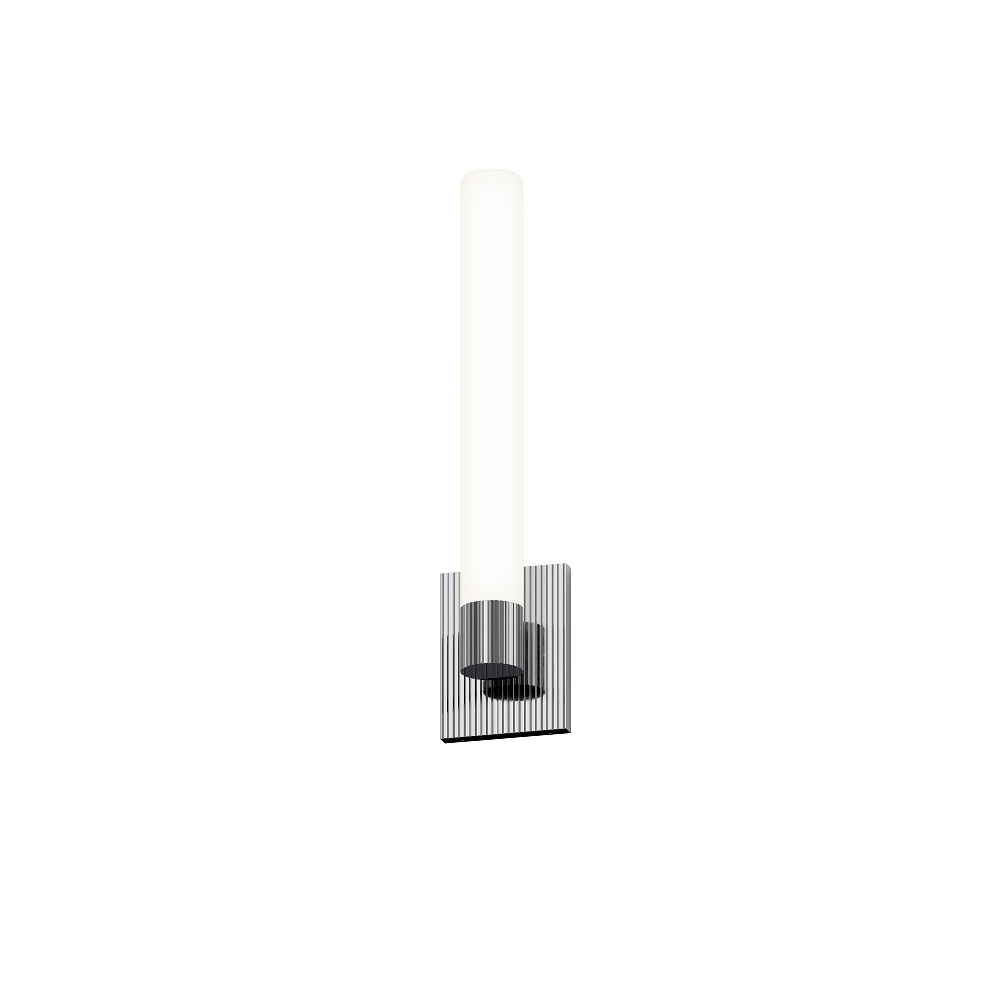 Sonneman 3960-40 20" Tall LED Wall Sconce Polished Chrome Indoor Lighting Wall Sconces