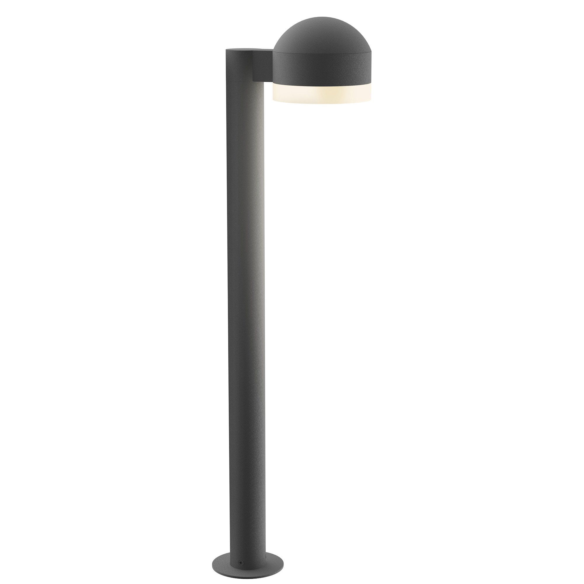 Photos - Floodlight / Street Light Sonneman 7305.DC.FW-WL REALS Single Light 30" Tall Integrated LED Landscape Path Light with Frosted Lens Textured Gray Outdo