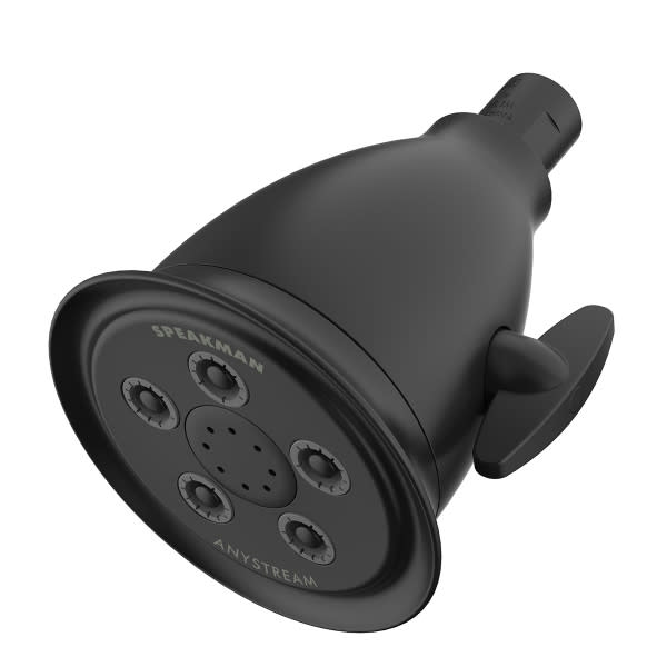 Speakman S-2005-HBMBE175 Hotel 1.75 GPM Multi Function Shower Head Matte Black Showers Shower Heads Multi Function