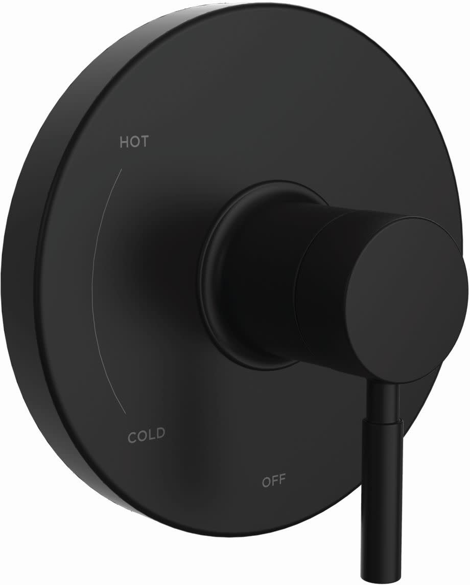 Photos - Shower System NEO Speakman CPT-1001  Single Function Valve Trim Only with Single Lever Handle Matte Black Showers Valve Trim Only Pressure 