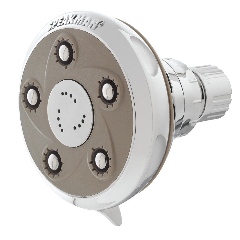 Speakman S-2007-E2 Napa Multi Function 2 GPM Shower Head Polished Chrome Showers Shower Heads Multi Function