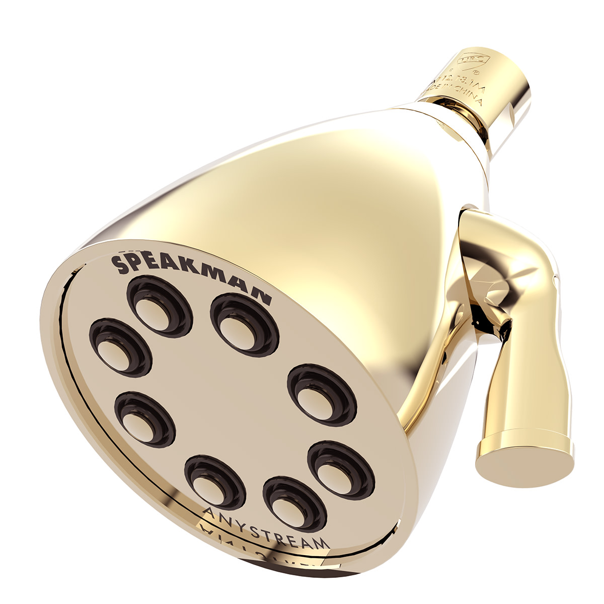 Speakman S-2251-E175 Icon 1.75 GPM Multi Function Shower Head Polished Brass Showers Shower Heads Multi Function