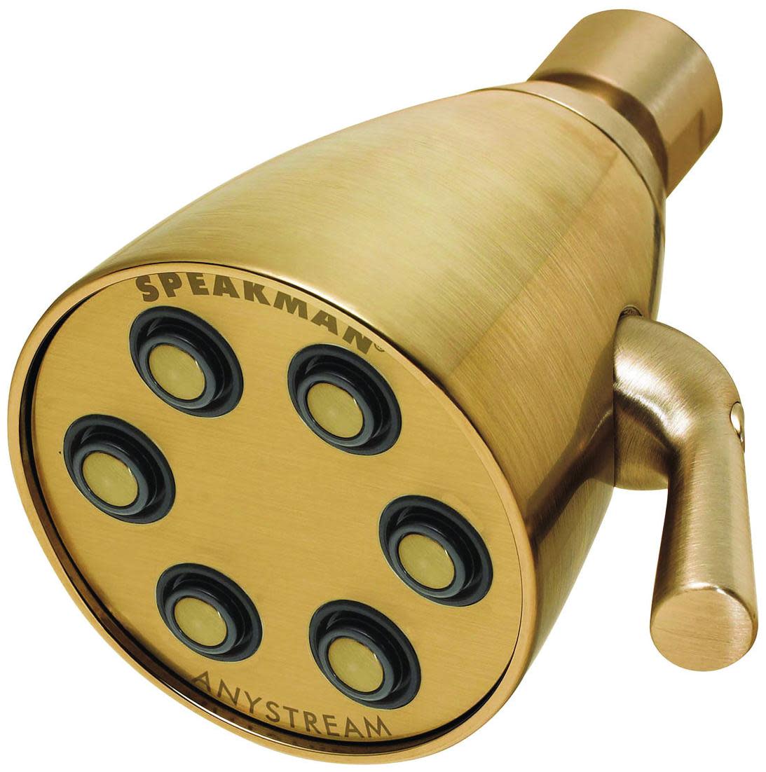 Speakman S-2252-E175 Icon 1.75 GPM Multi Function Shower Head Brushed Bronze Showers Shower Heads Multi Function