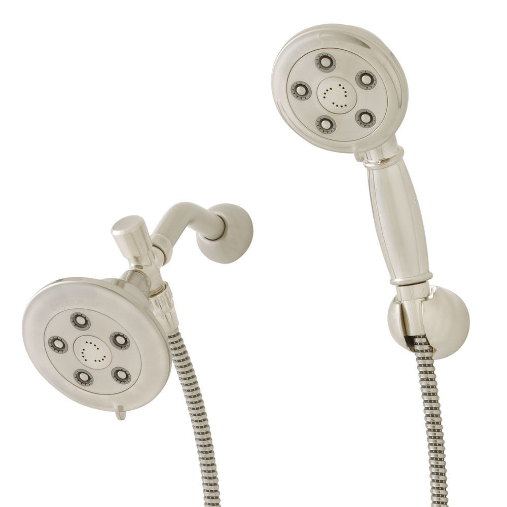 Speakman VS-113011 Chelsea 2.5 GPM Combination Multi Function Anystream Shower Head and Wall Mount Personal Hand Shower Brushed Nickel Showers Shower
