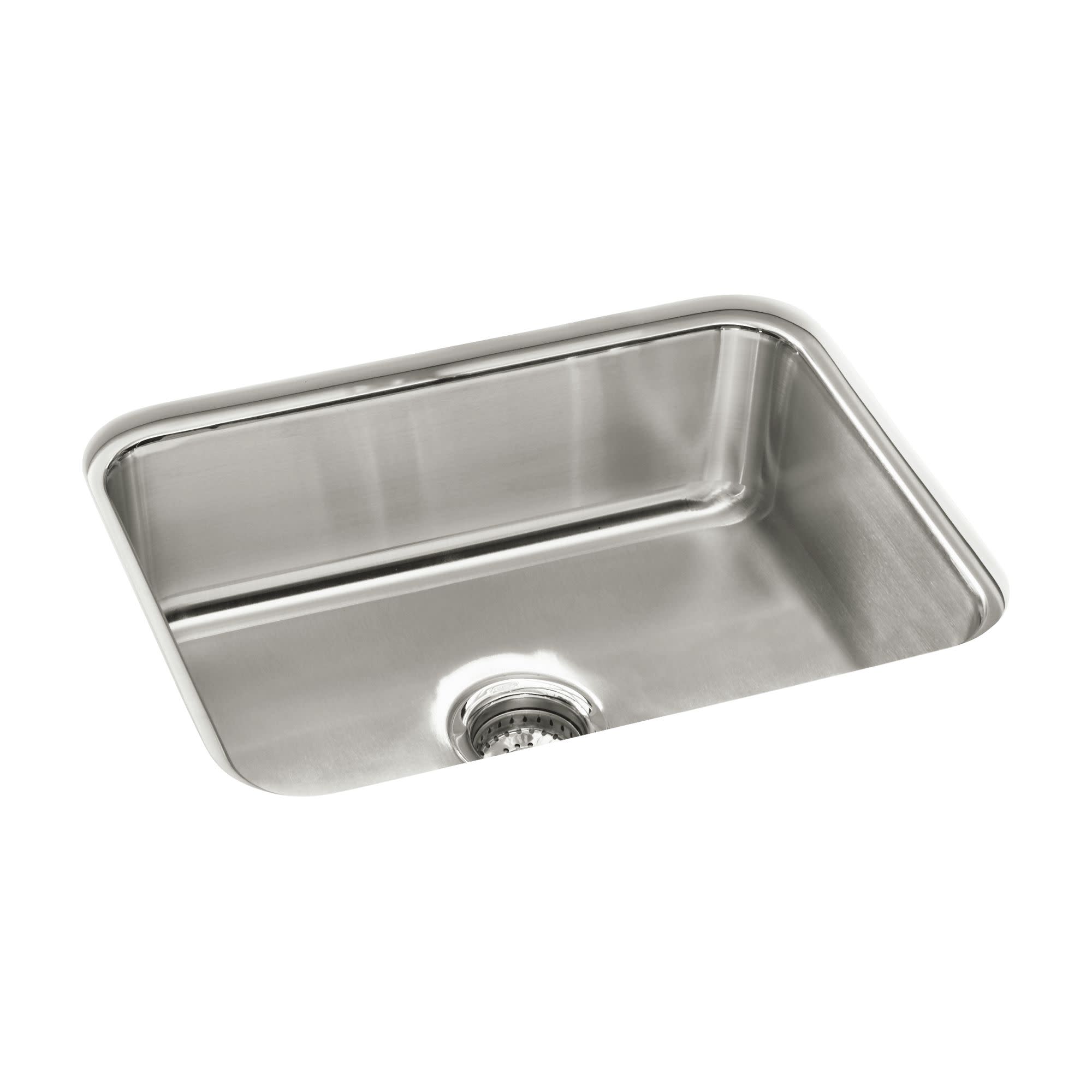 Photos - Kitchen Sink Sterling 97447 McAllister 24" Single Basin Undermount Stainless Steel  with SilentShield&reg; Stainless Steel Si 