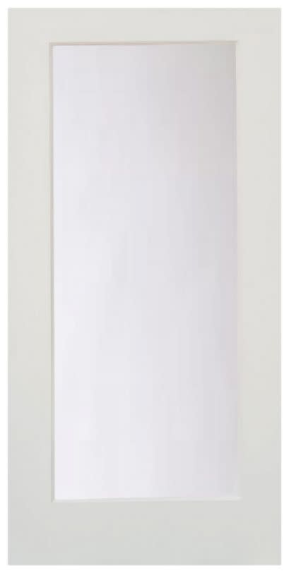 Photos - Interior Door Primed Stile Doors SLB.SD.402SE.28.80.138 28" x 80"  1 Lite Satin Etched Glass Solid Core Interior Slab Door  Doors Pas 